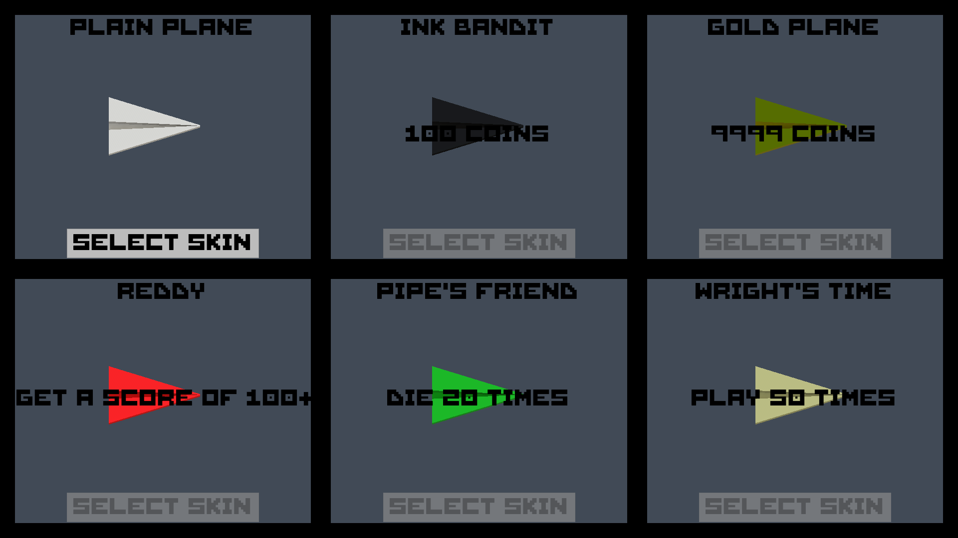 Flappy Plane Shop